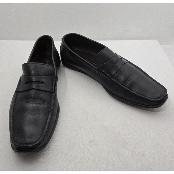 To Boot New York Other - To Boot New York Adam Derrick Penny Loafers Driving Mocs Black US 9.5 Made ITALY